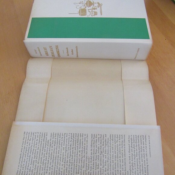 GREAT ITALIAN COOKING Luigi Carnacina (HC 1965) Instruction, Dictionary, Recipes - Picture 9 of 11